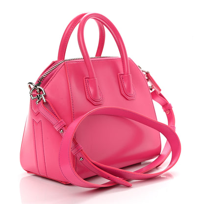 Givenchy Shiny Lord Calfskin Mini Antigona Shocking Pink 3 of 12