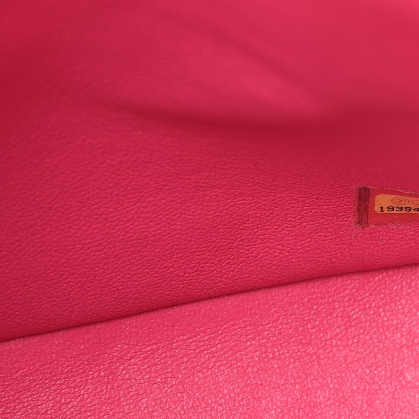 Lambskin Quilted Jumbo Double Flap Dark Pink