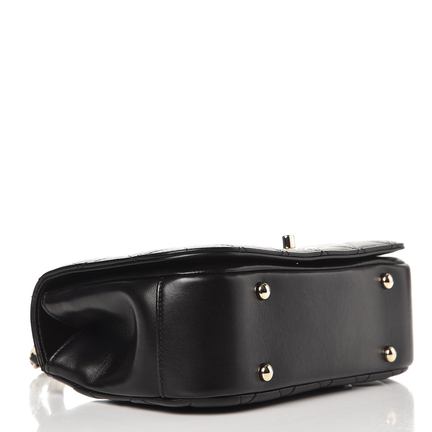 Chanel Lambskin Small Carry Chic Flap Black 4 of 9