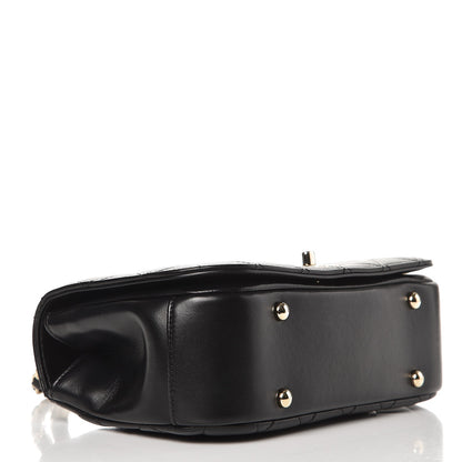 Chanel Lambskin Small Carry Chic Flap Black 4 of 9