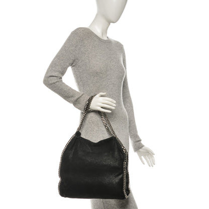 Stella McCartney Shaggy Deer Small Falabella Tote Black 2 of 6