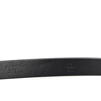 Chanel Calfskin Crystall CC Belt 75 30 Black 3 of 6