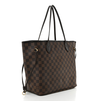 Louis Vuitton Damier Ebene Neverfull MM 3 of 12