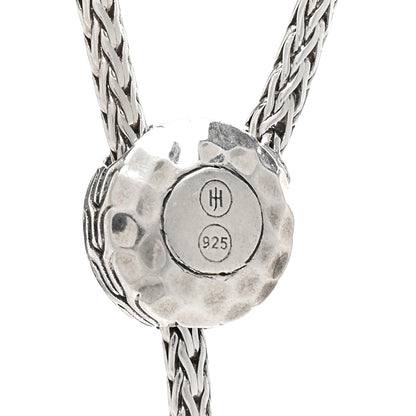 John Hardy Sterling Silver Classic Chain Hammered Y Necklace 4 of 4