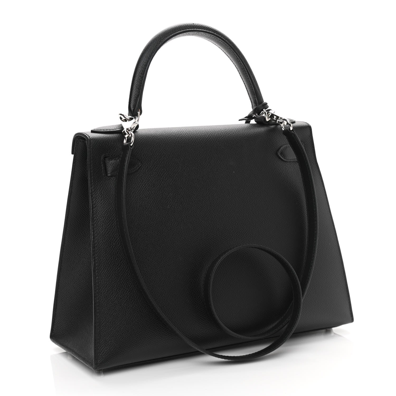 Hermes Epsom Kelly Sellier 28 Black 3 of 12