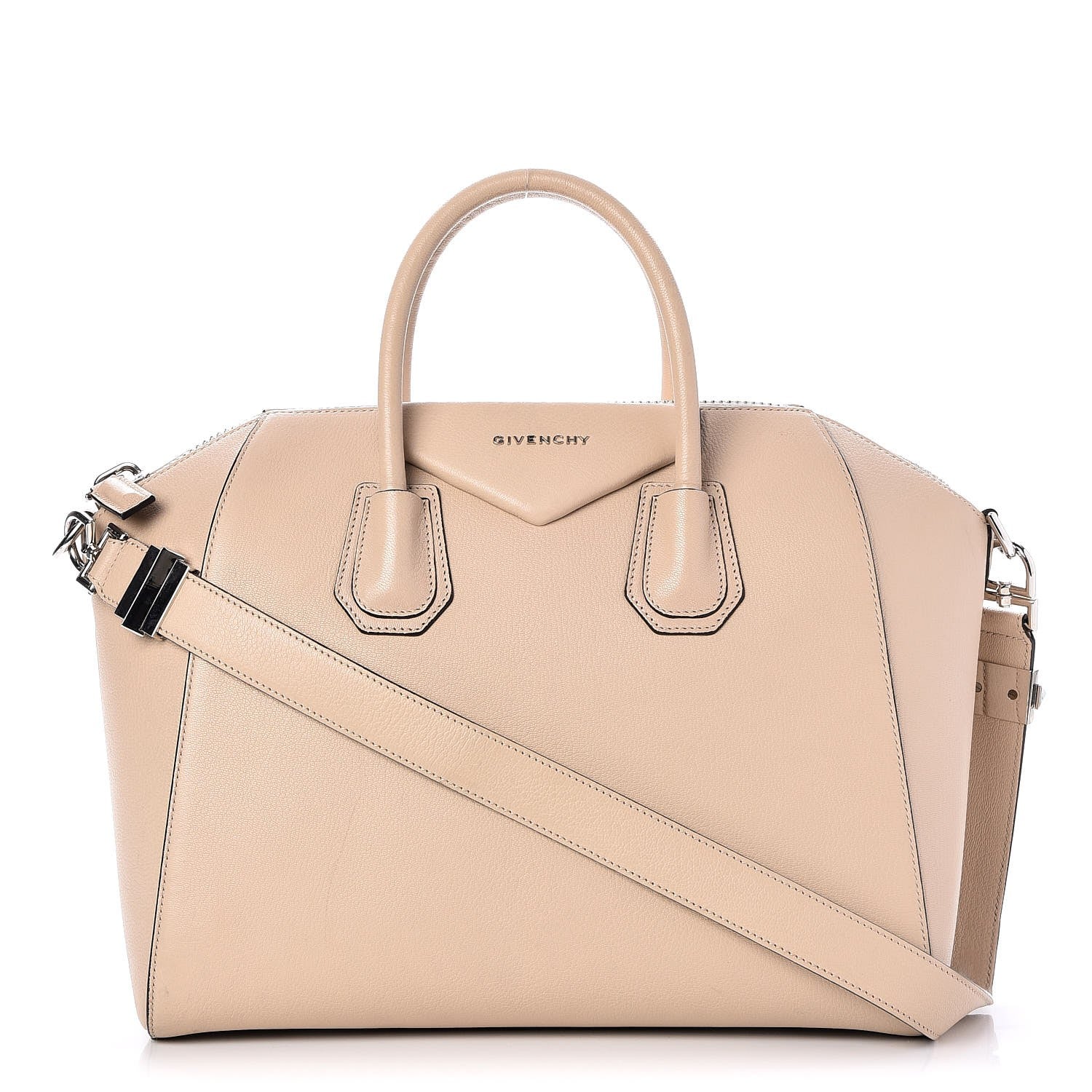 Givenchy Sugar Goatskin Medium Antigona Sand 1 of 8