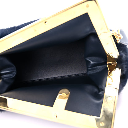 Fendi Mink Nappa Medium Fendi First Blue Black 4 of 10