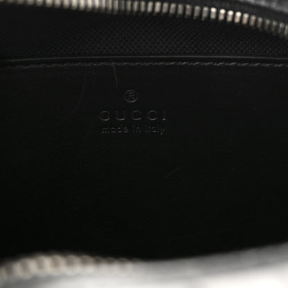 Gucci Calfskin Matelasse Monochrome Small GG Marmont Chain Shoulder Bag Black 6 of 10
