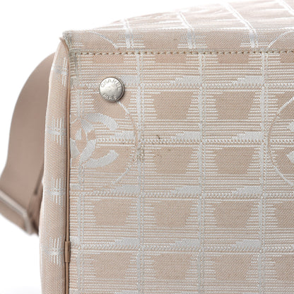 Chanel Nylon Small Travel Duffle Beige 21 of 26