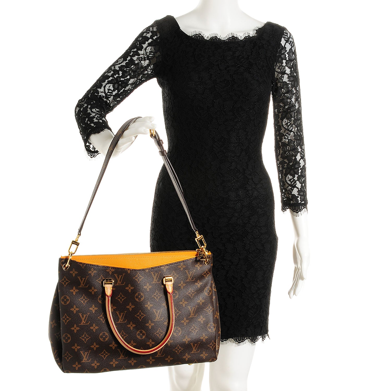 Louis Vuitton Monogram Pallas Safran 2 of 8