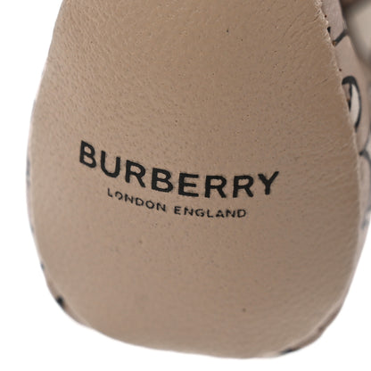 Burberry Calfskin Print Monogram Thomas Bear Bag Charm Pink 5 of 5