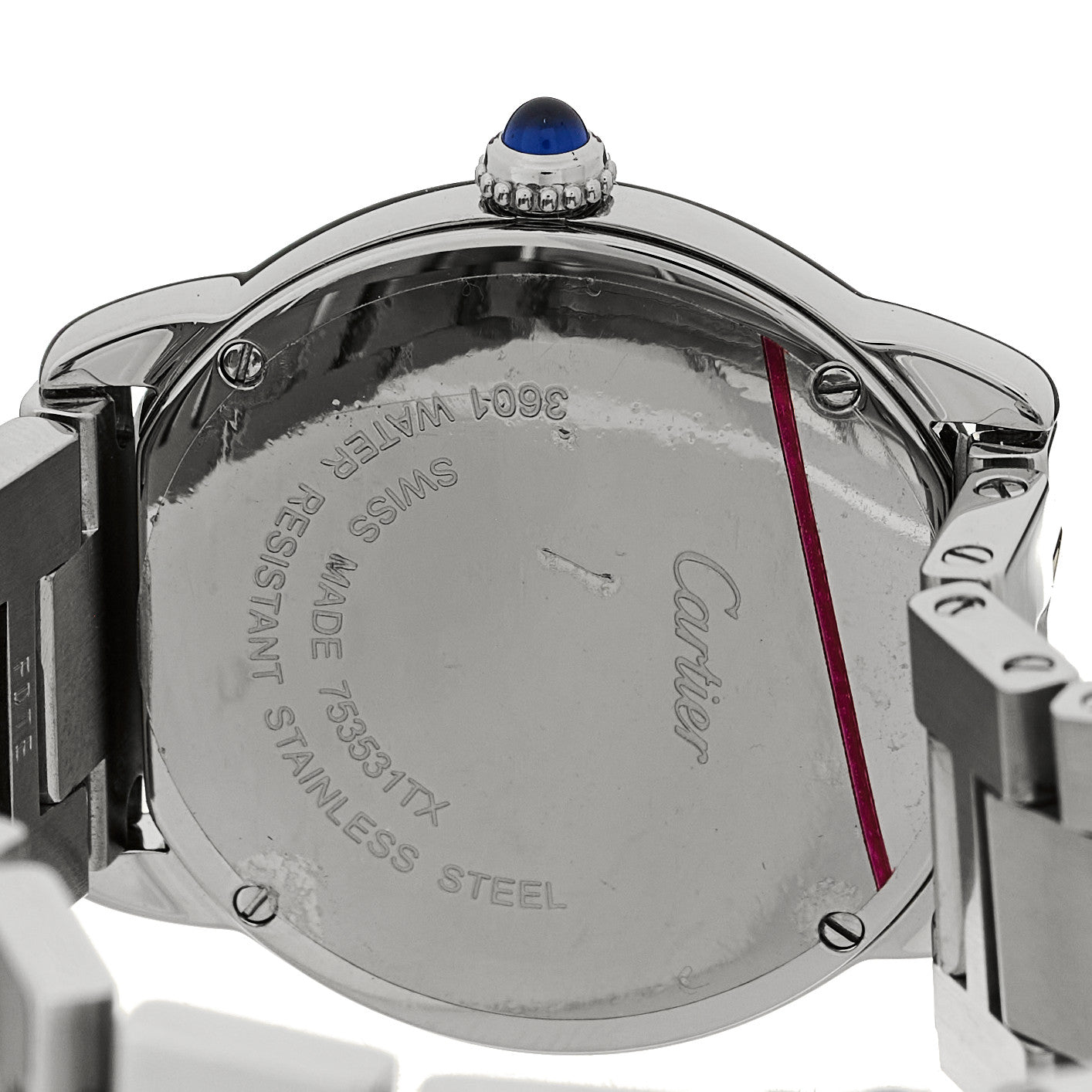 Cartier Stainless Steel 29mm Ronde Solo Quartz Watch 4 of 4