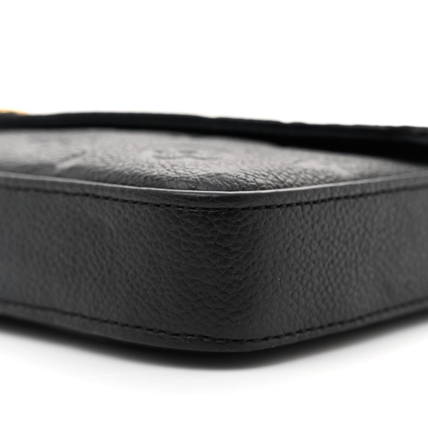 Empreinte Pochette Felicie Chain Wallet Black