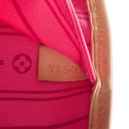 Louis Vuitton Monogram Roses Neverfull MM 7 of 7