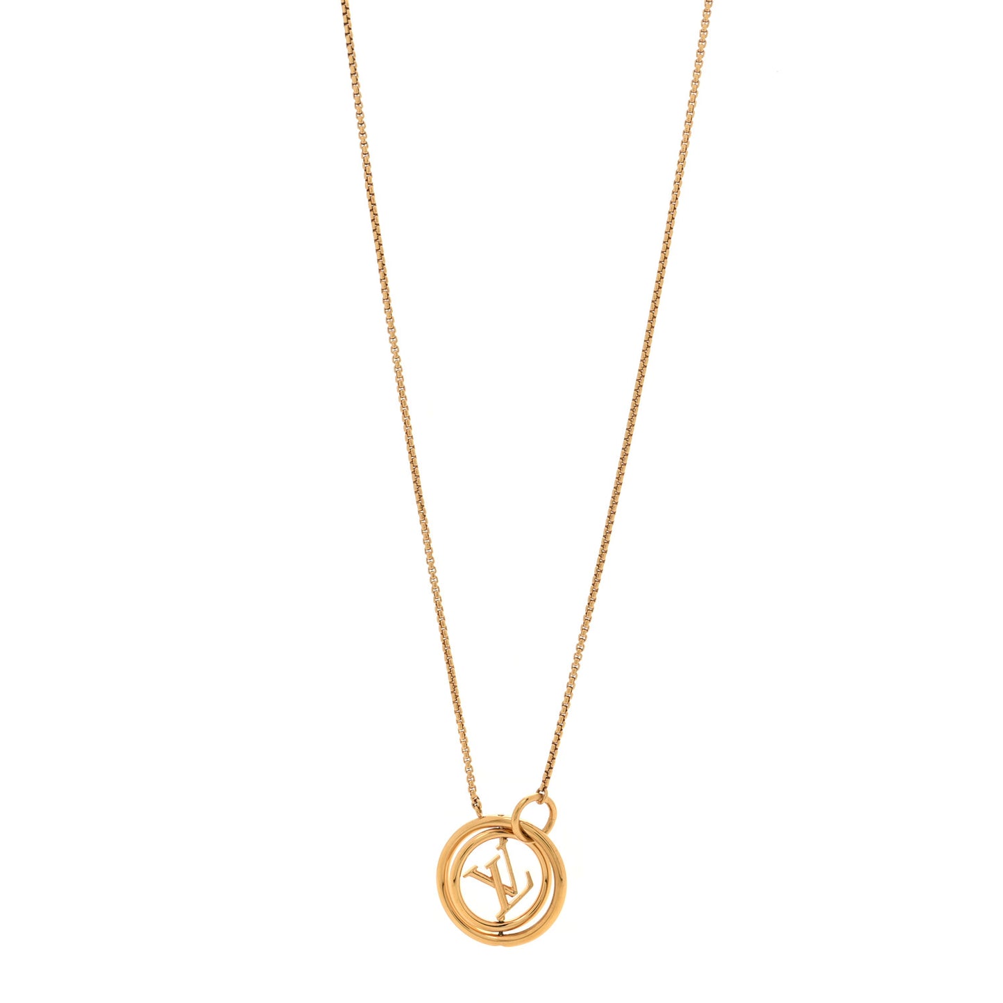 Metal Collier LV Stellar Necklace Gold