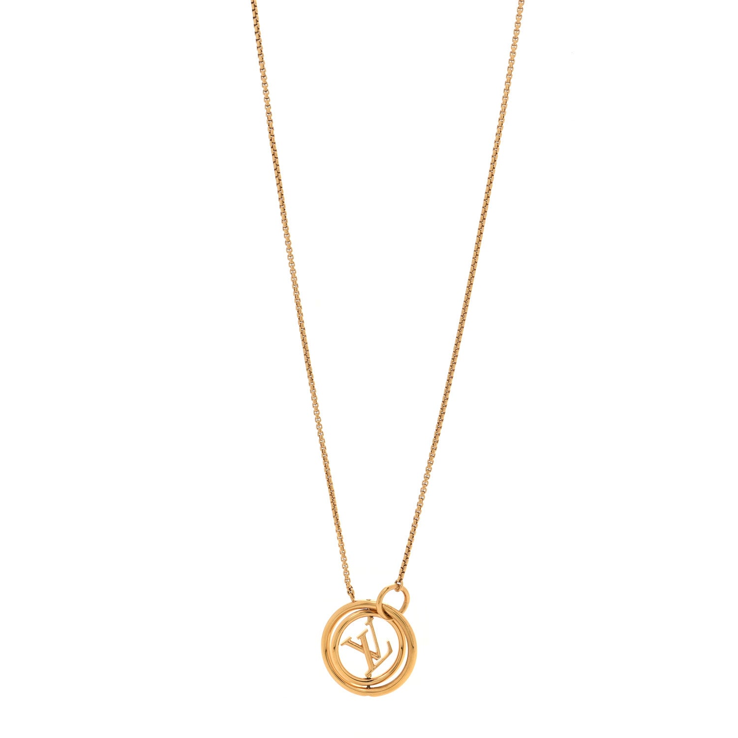 Louis Vuitton Metal Collier LV Stellar Necklace Gold 1 of 7