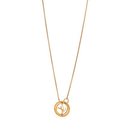 Louis Vuitton Metal Collier LV Stellar Necklace Gold 1 of 7