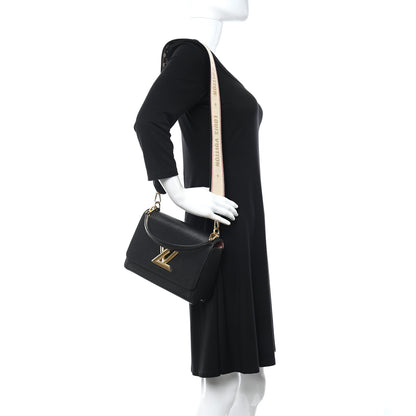 Louis Vuitton Epi Monogram Flower Twist MM Black 2 of 13