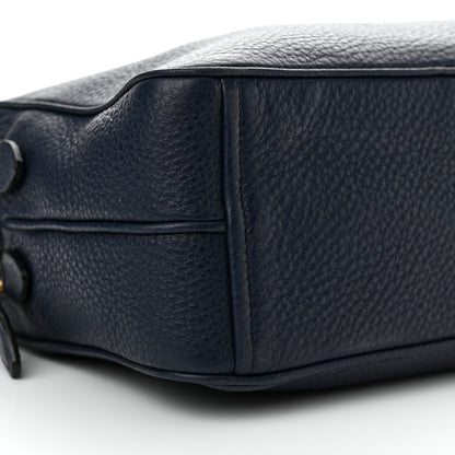 Prada Vitello Phenix Double Zip Crossbody Bag Baltico 10 of 13