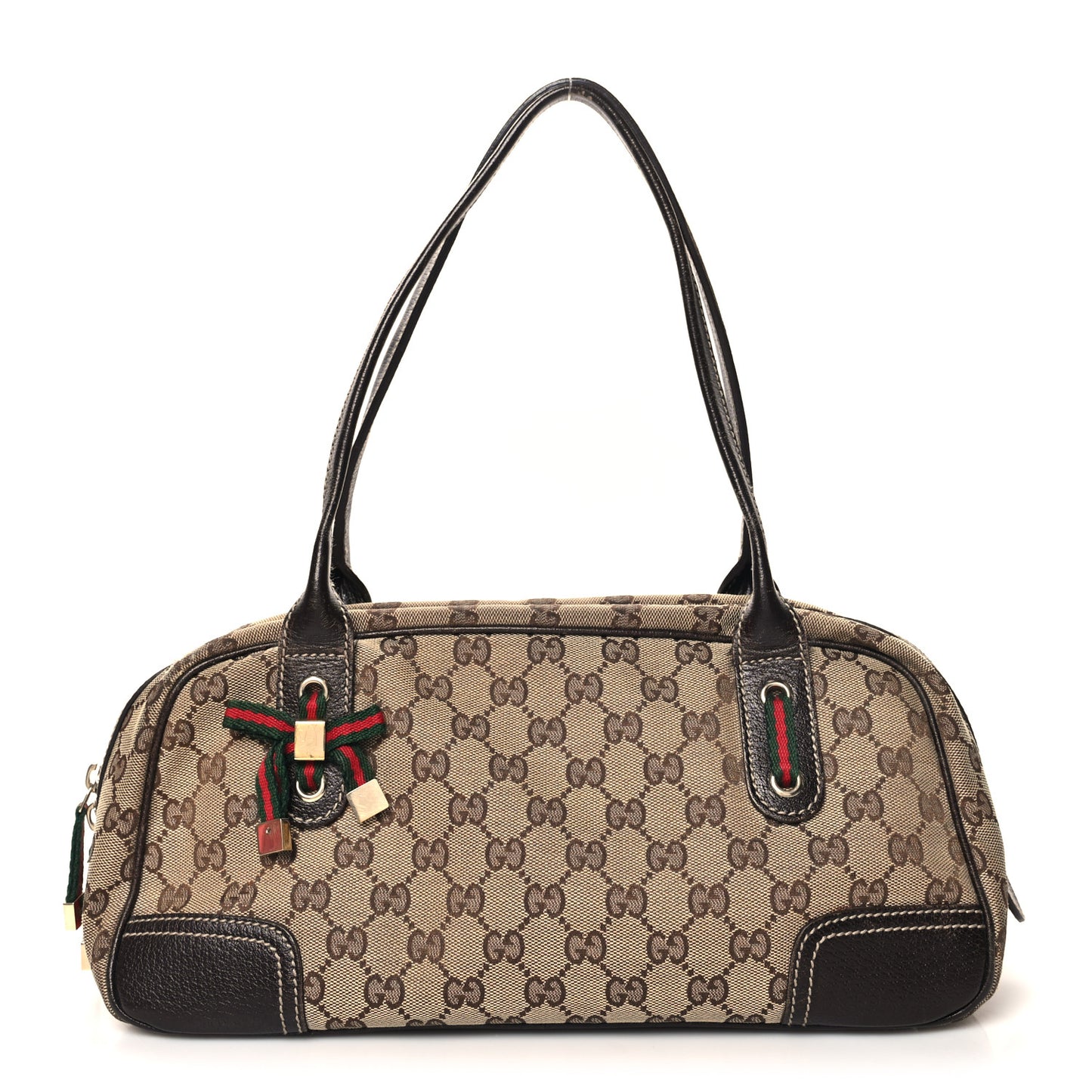 Monogram Small Princy Satchel Dark Brown