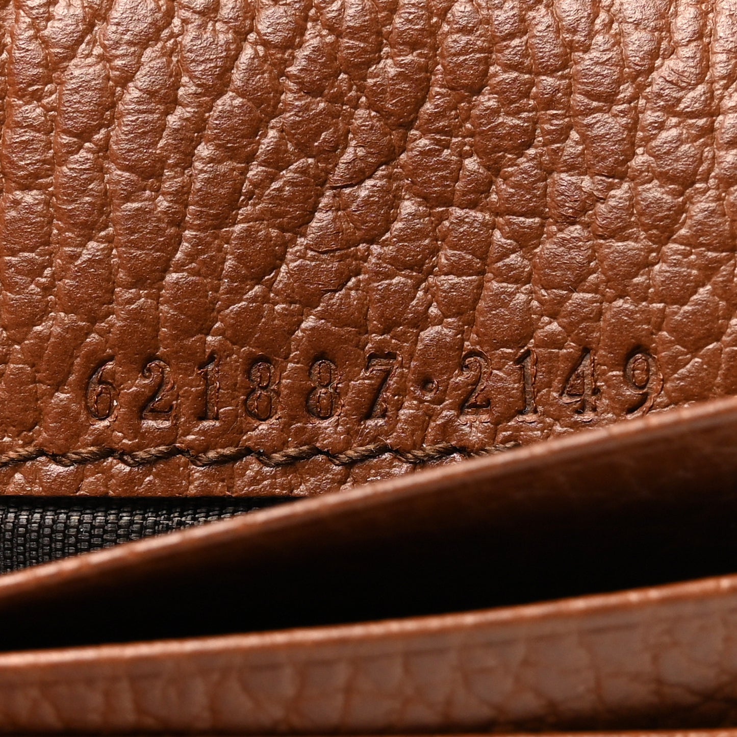 New Denim GG Monogram Dollar Calfskin Horsebit 1955 Card Case Wallet Blue Tea Cuir Epilog