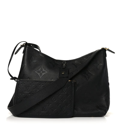 Louis Vuitton Empreinte Monogram Giant CarryAll MM Black 3 of 9