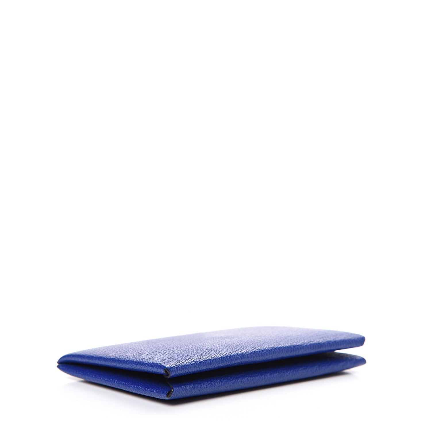 Hermes Chevre Mysore Calvi Card Case Bleu Electrique 3 of 6