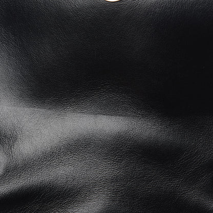 Saint Laurent Calfskin Y Quilted Studded Monogram Small Loulou Chain Satchel Black 10 of 11
