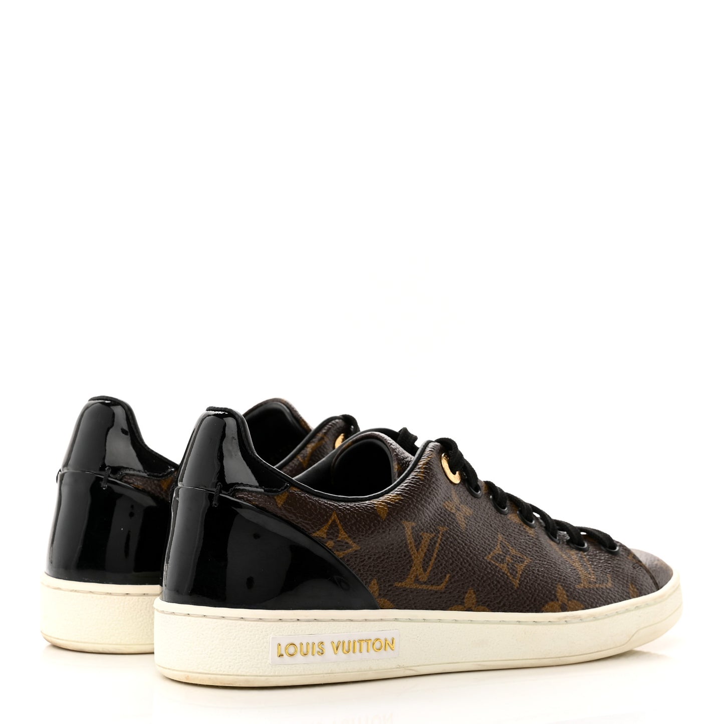 Patent Monogram Frontrow Sneakers 34.5