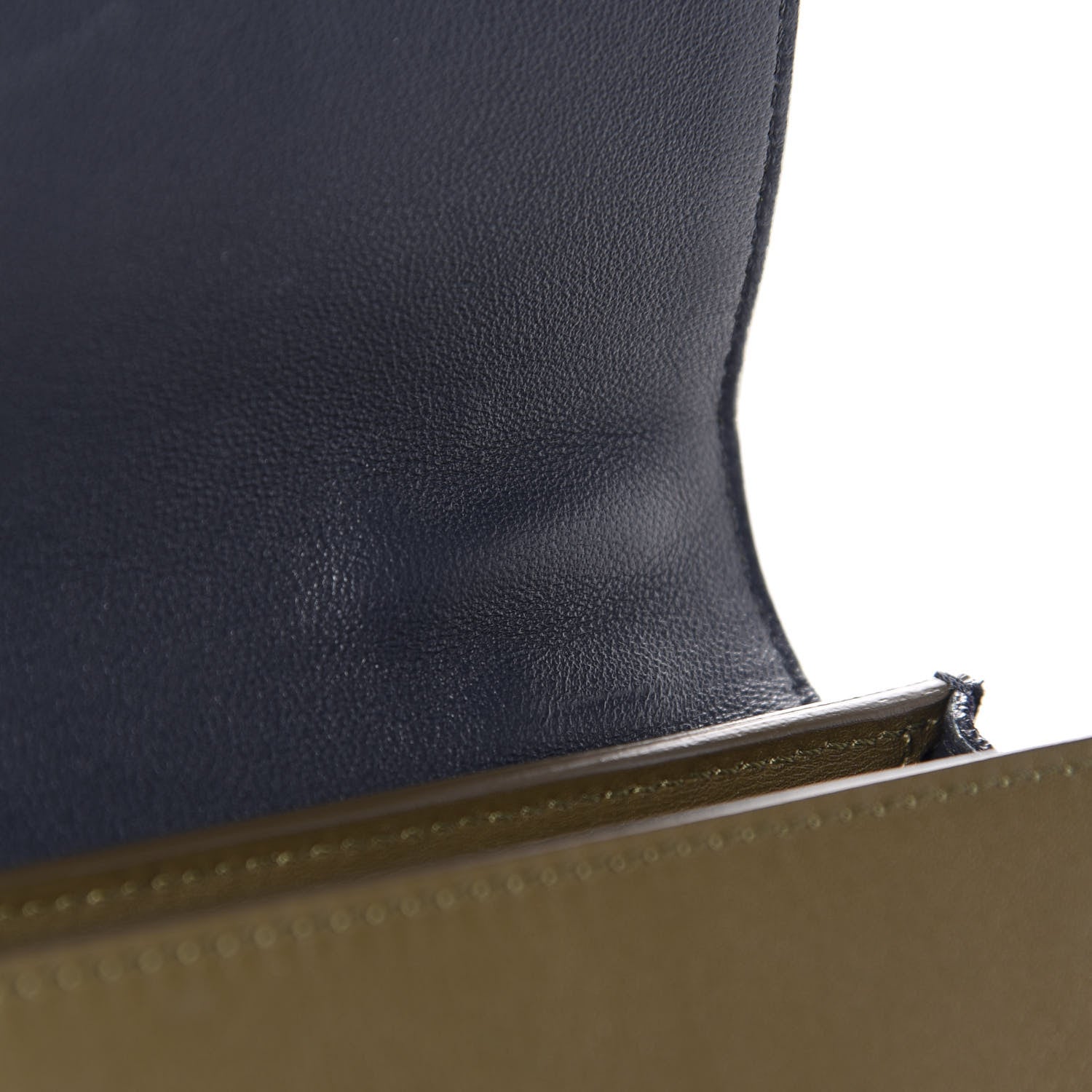 Celine Velluto Calfskin Suede Medium Tri-Color Trapeze 10 of 11