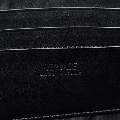 Versace Calfskin Cargo Modular Messenger Bag Black 7 of 22