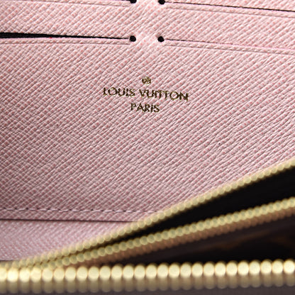 Louis Vuitton Monogram Clemence Wallet Rose Ballerine 6 of 8