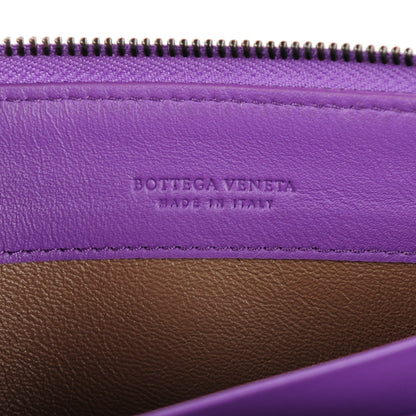 Bottega Veneta Nappa Intrecciato Wristlet Zip Wallet Byzantine 6 of 8