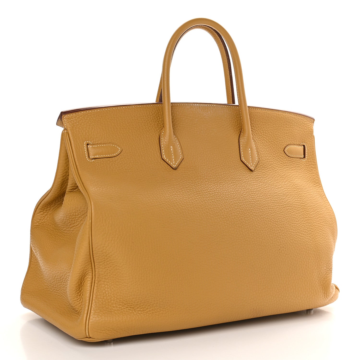 Hermes Taurillon Clemence Birkin 40 Curry 2 of 10