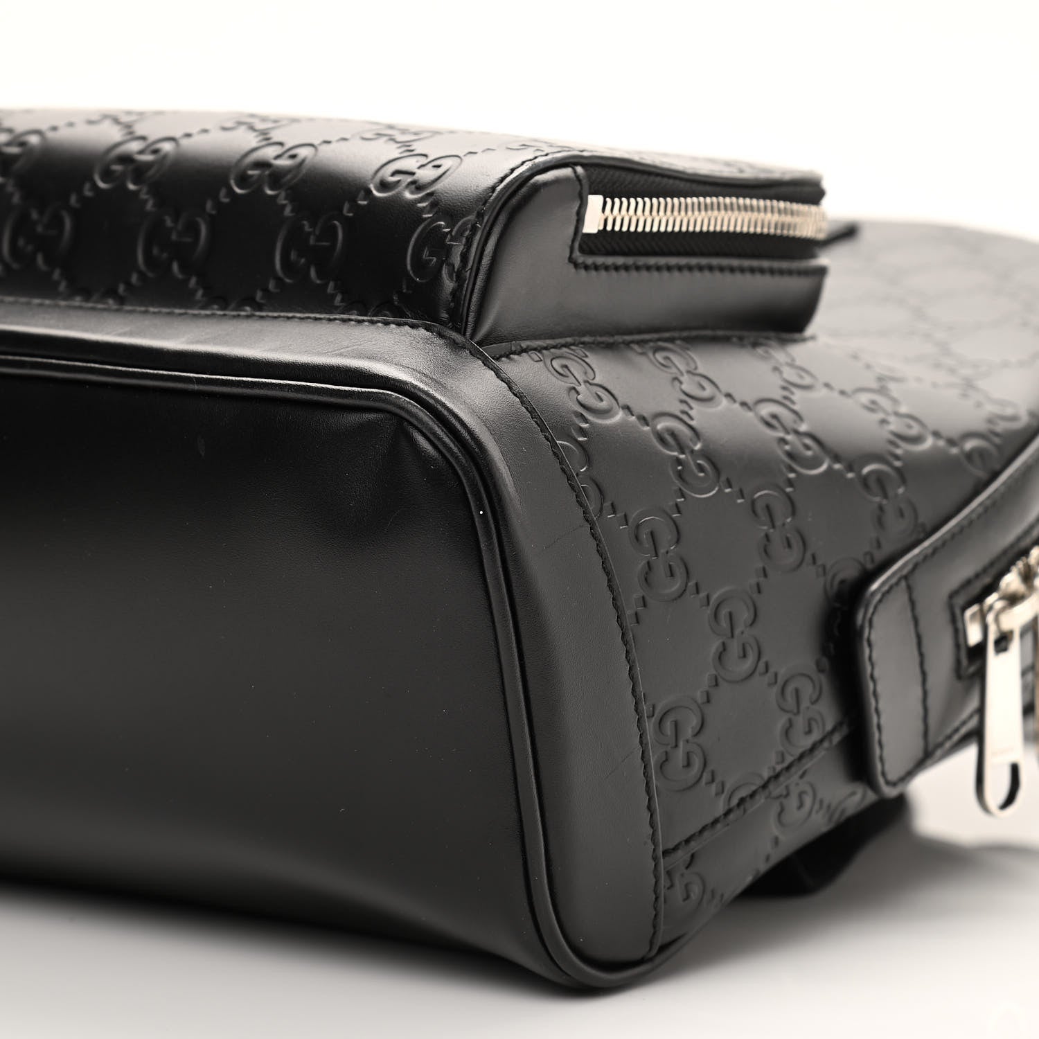 Gucci Guccissima Signature Small Day Backpack Black 10 of 11