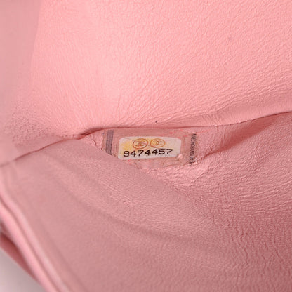 Chanel Lambskin Quilted Medium Double Flap Light Pink 7 of 8