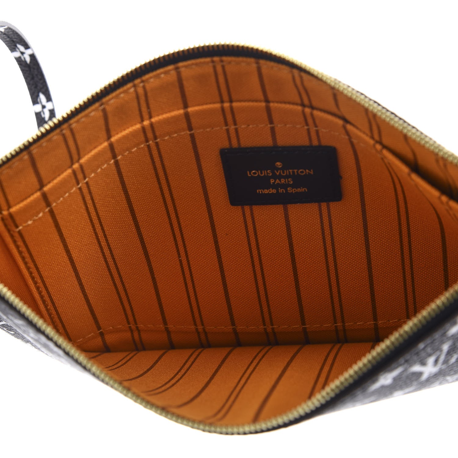 Louis Vuitton Monogram Giant Jungle Neverfull MM GM Pochette Black 5 of 7