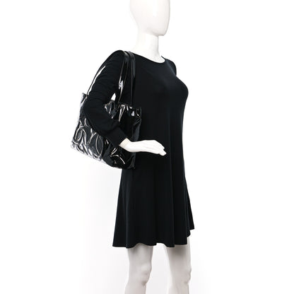 Chanel Patent CC Mini Tote Black 2 of 9