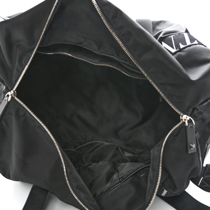 Valentino Garavani Nylon Ribbon VLTN Duffle Bag Black 5 of 9