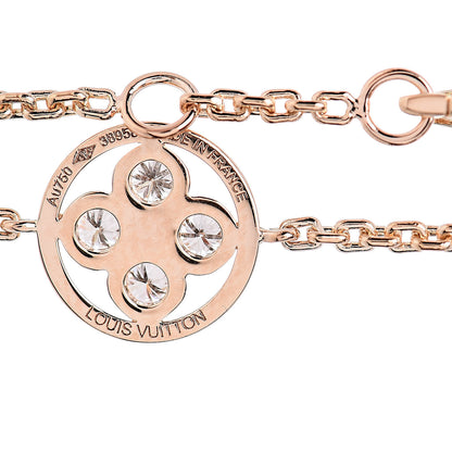 Louis Vuitton 18K Pink Gold Diamond Blossom BB Bracelet 4 of 4