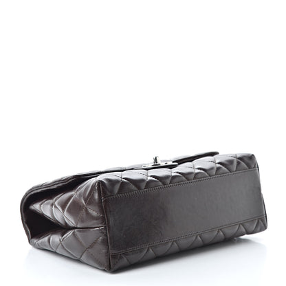 Chanel Lambskin Quilted Medium Kelly Flap Brown 4 of 12