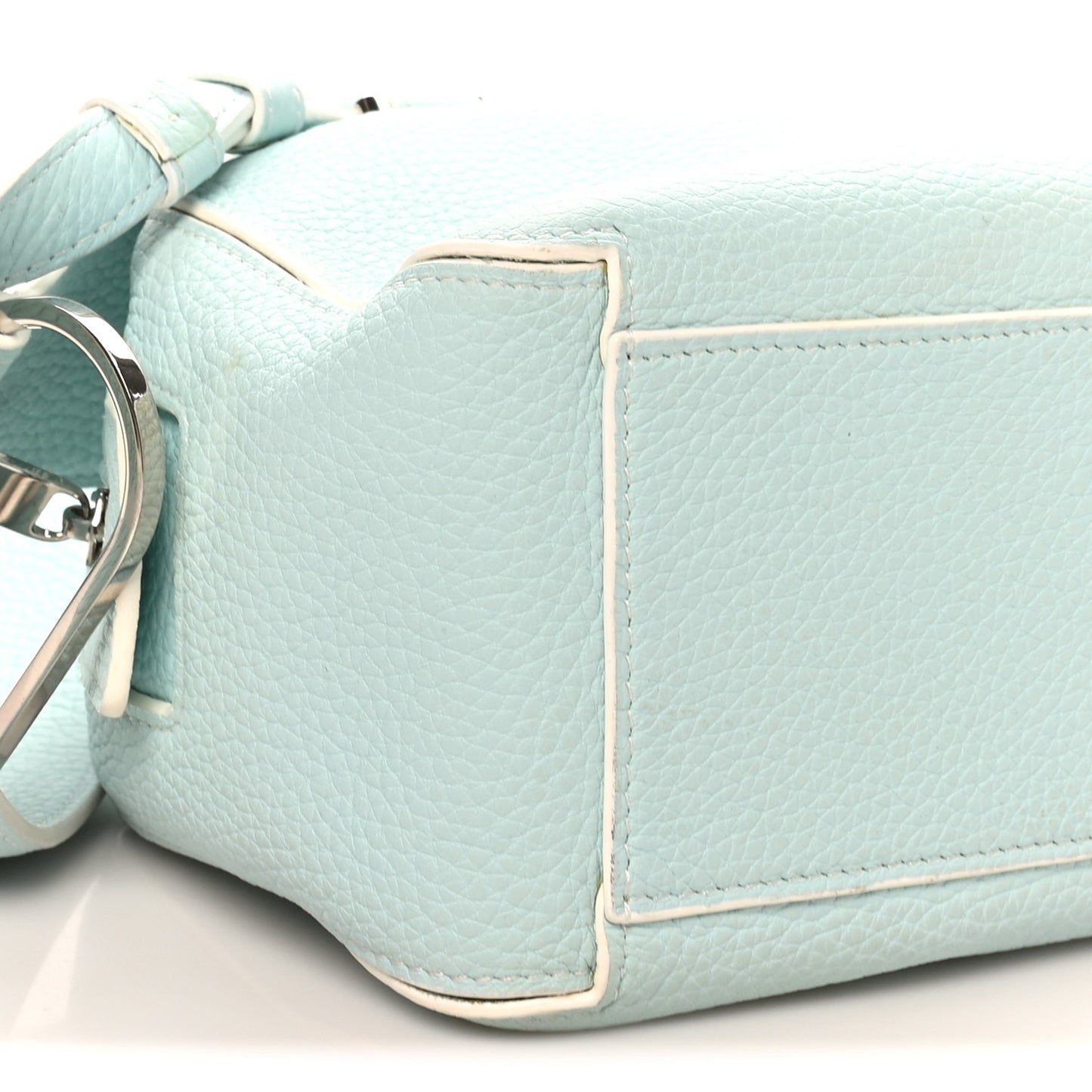 Taurillon Soft Mini Cool Box Satchel Light Blue