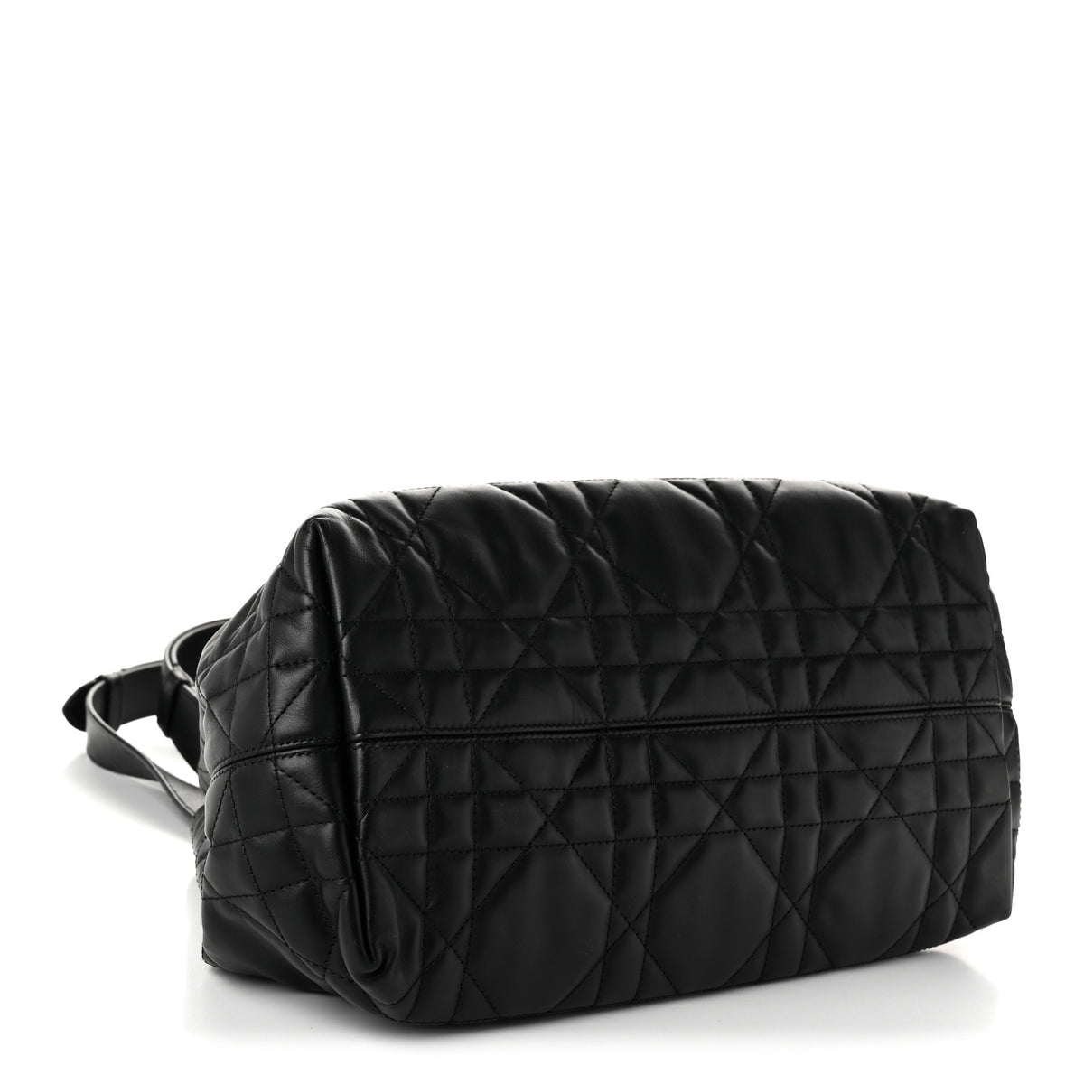 Calfskin Macrocannage Medium Toujours Black