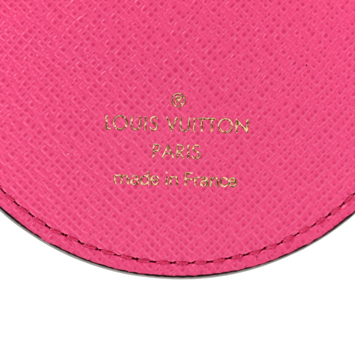 Monogram 2022 Christmas Animation Seoul Bag Charm Key Ring Light Pink