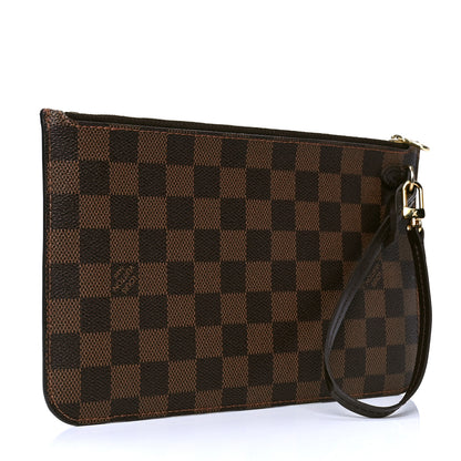 Louis Vuitton Damier Ebene Neverfull MM GM Pochette 2 of 6
