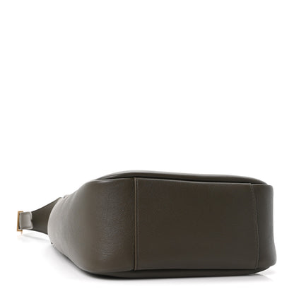 Saint Laurent Smooth Calfskin Small Le 5 A 7 Soft Hobo Light Musk 4 of 10