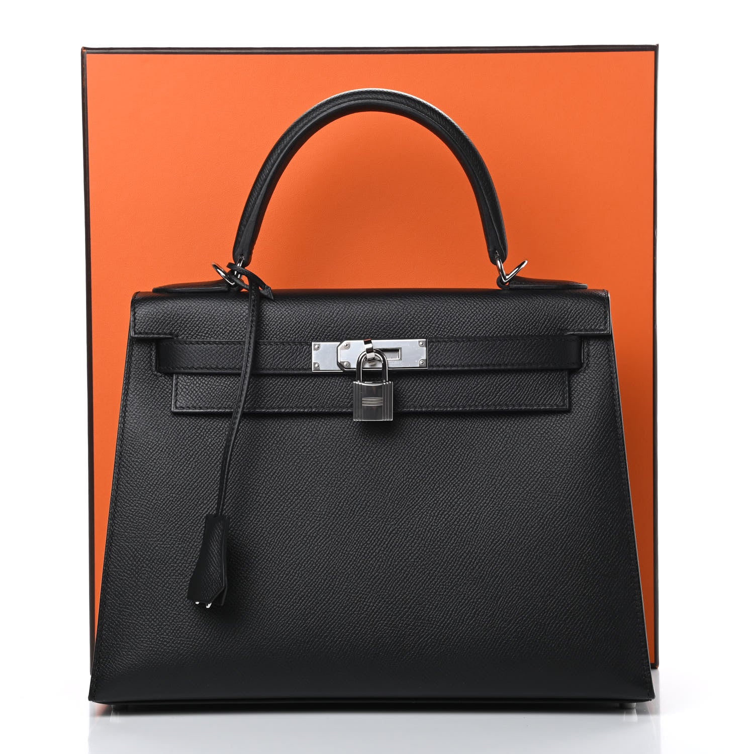 Hermes Epsom Kelly Sellier 28 Black 11 of 11