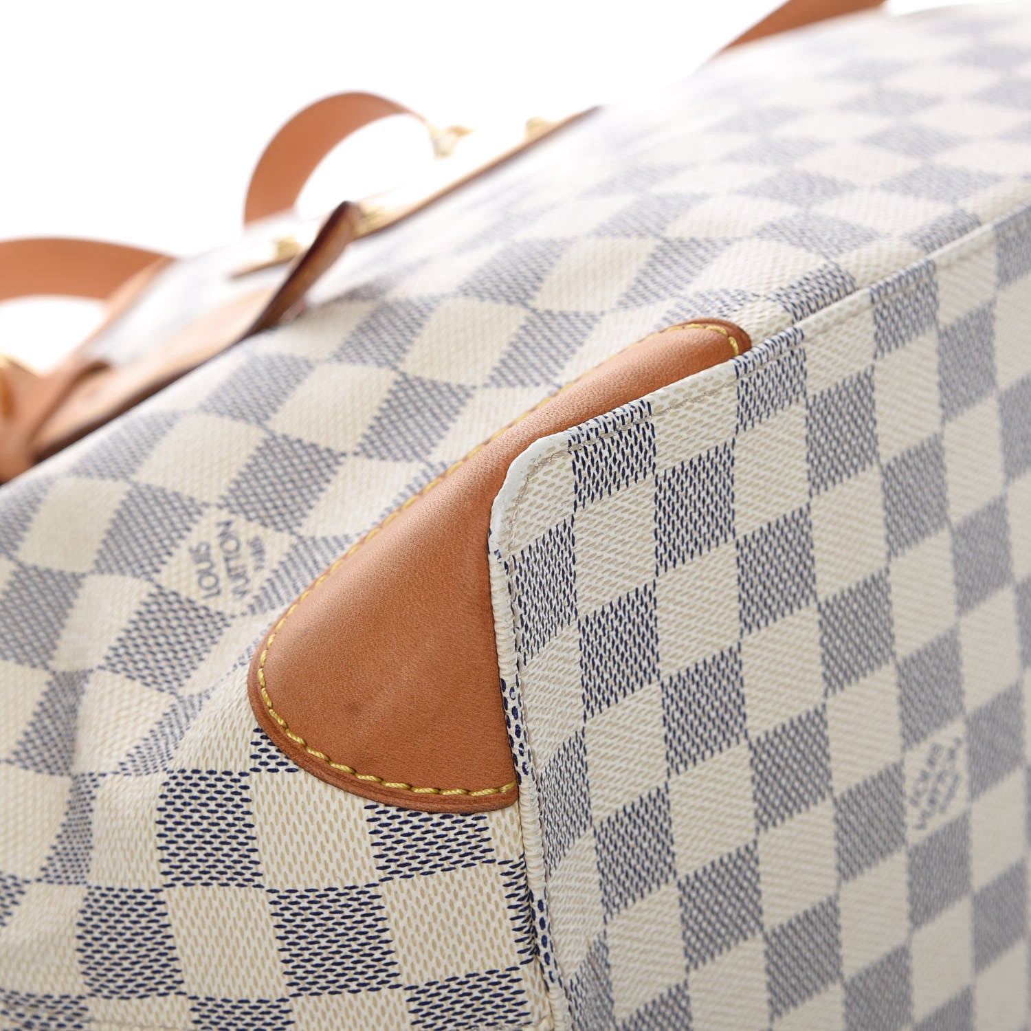 Louis Vuitton Damier Azur Hampstead MM 13 of 20
