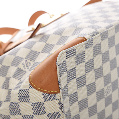 Louis Vuitton Damier Azur Hampstead MM 13 of 20
