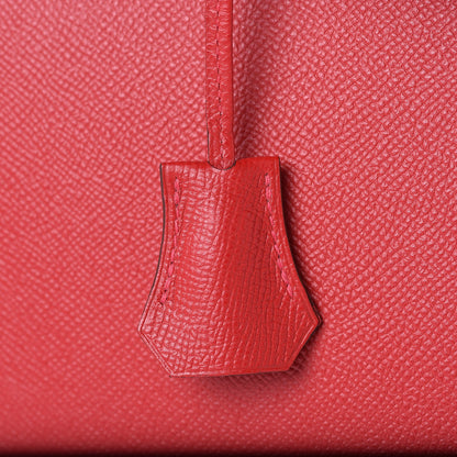 Hermes Epsom Kelly Sellier 28 Rouge Casaque 16 of 33